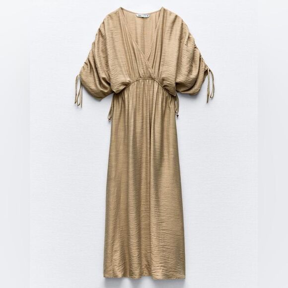 ZARA MIDI TUNIC DRESS - Picture 5 of 10